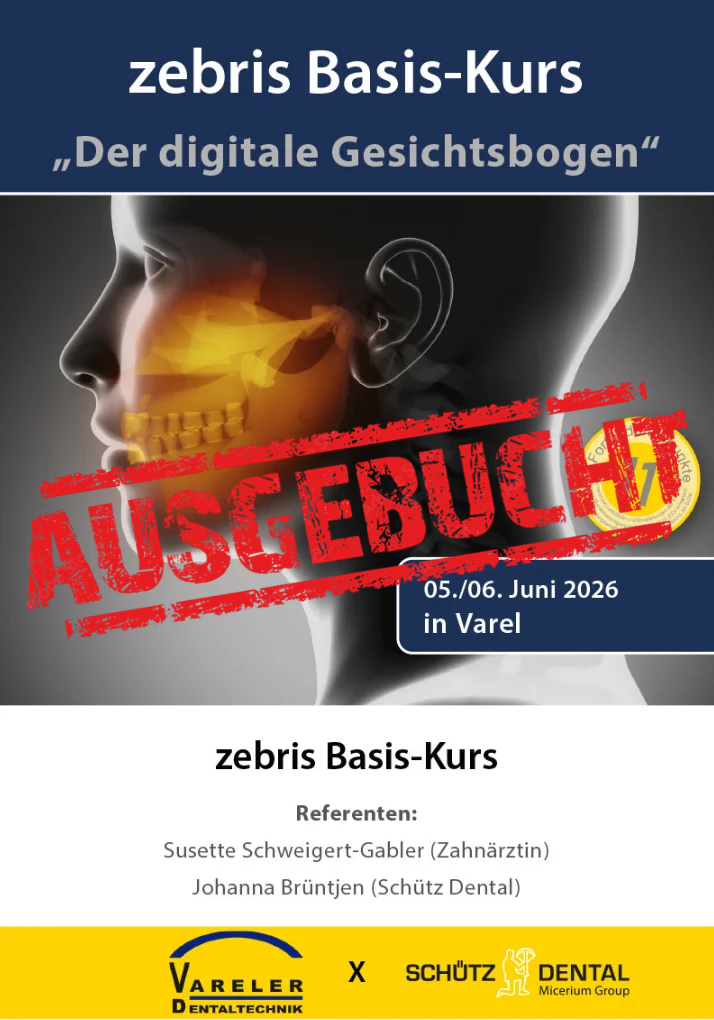 zebris Basis-Kurs ,,Der digitale Gesichtsbogen“
