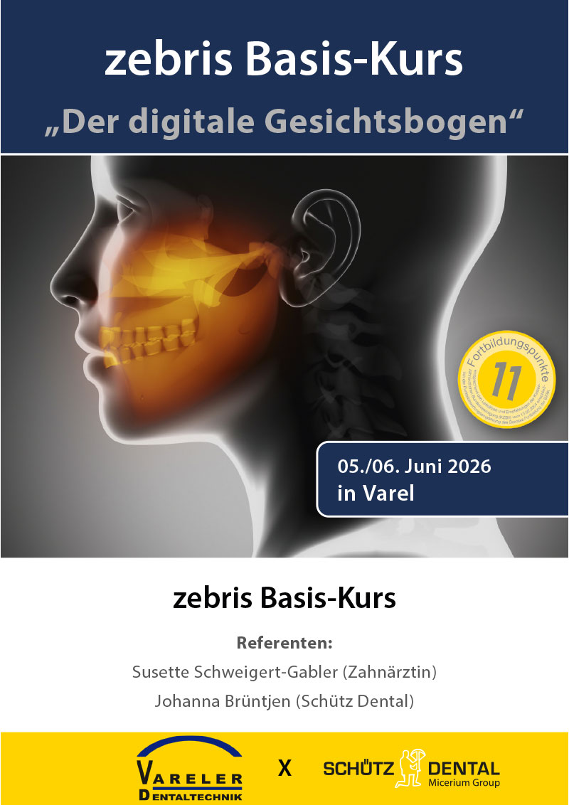 zebris Basis-Kurs ,,Der digitale Gesichtsbogen“